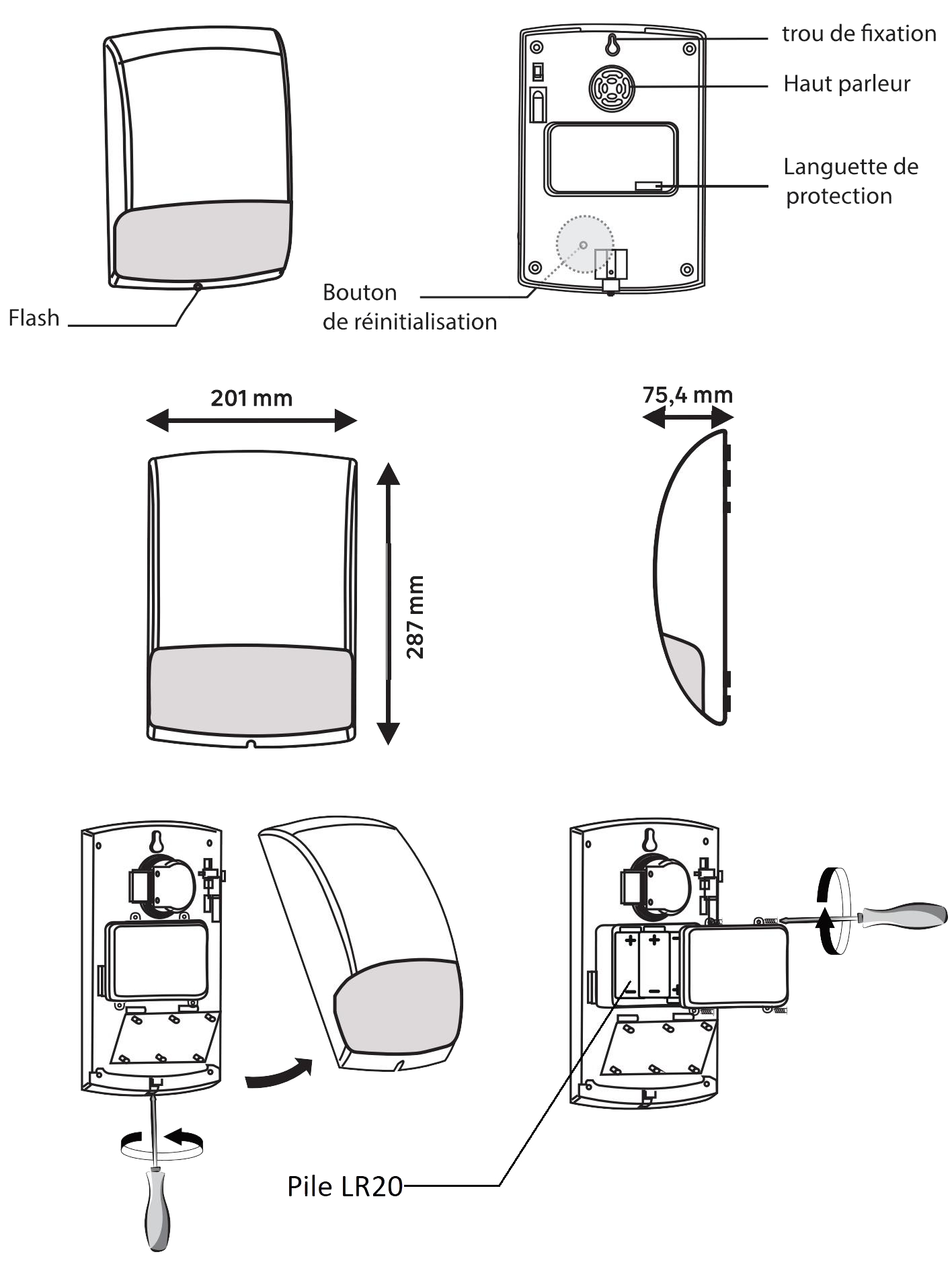 Visão do produto, sirene externa Lexman.png