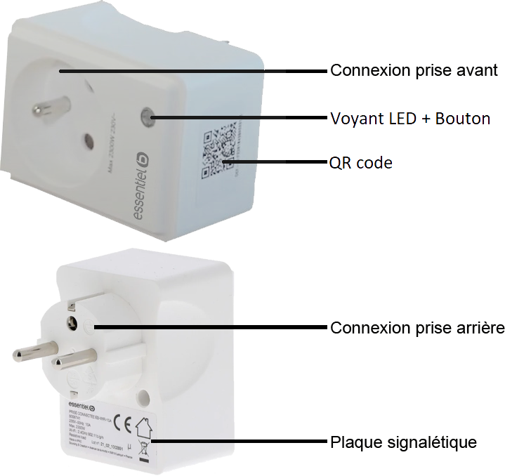 Prise Wi-Fi Essentiel b - Vue du produit.png