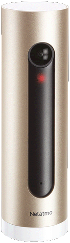 Caméras Netatmo - Caméra intérieure Welcome - Voyants multicolors.gif
