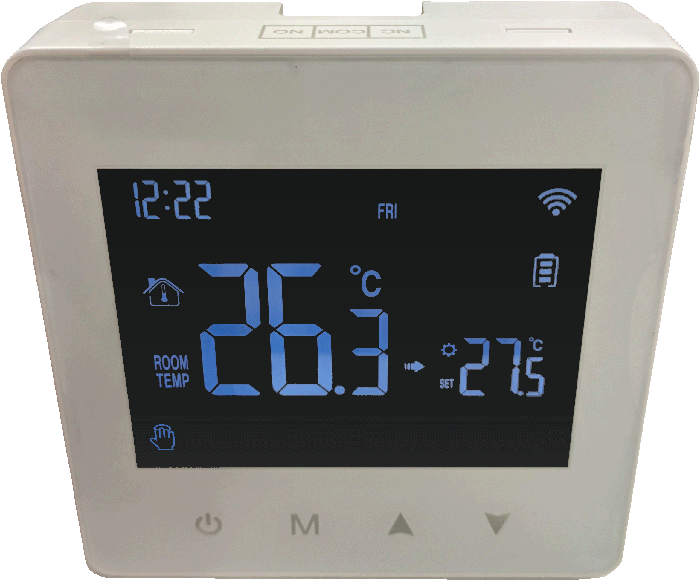 Thermostat connecté Sedea - Voyants - En phase d'écoute.gif