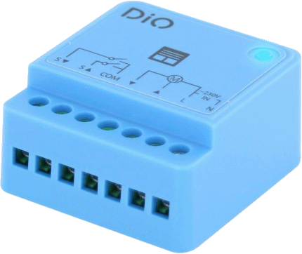 Module pour volet roulant Zigbee Dio - Mode recherche.gif