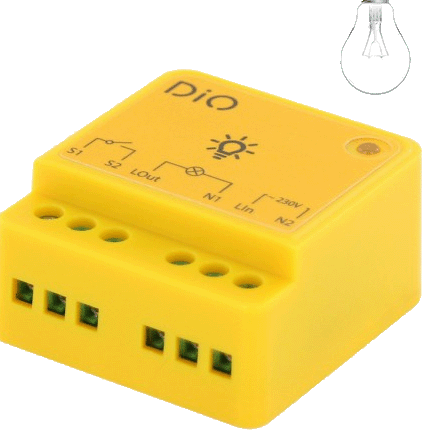 Module pour éclairage Zigbee Dio - Signal d'appairage détecté.gif