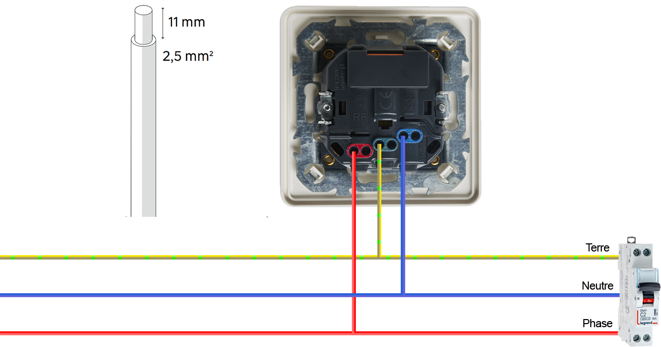 Prise connectée encastrée LEXMAN Lumia - Vue du produit (bas).png