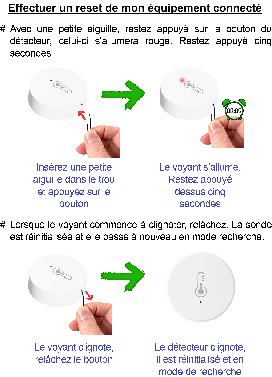 Thermomètre connecté Sedea - Reset.gif