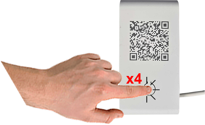 Moteur de remplacement connecté Lexman - 4 pressions sur le bouton.png