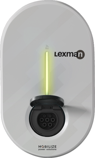 Borne de recharge Lexman - Voyant - Jaune clignotant (Démarrage).gif