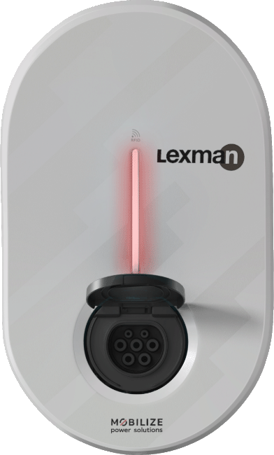 Borne de recharge Lexman - Voyant - Rouge fixe (Anomalie).gif