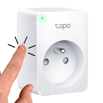 Prise Tapo - P100, P110, P110M - Effectuer un reset 02.gif