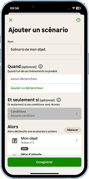 iOS - Enregistrer le scénario (Action multiples).gif