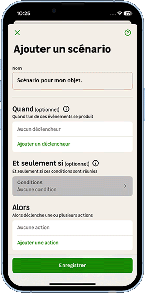 iOS - Ajouter un déclencheur (Horaire fixe).gif