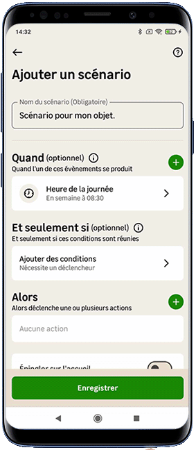 Android - Ajouter une action avec un déclencheur.gif