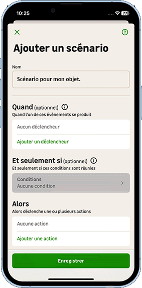 iOS - Ajouter un déclencheur (Soleil).gif