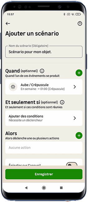 Android - Ajouter une action avec un déclencheur (Soleil).gif