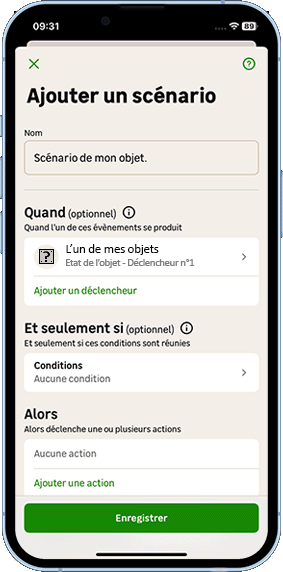iOS - Ajouter une action avec un déclencheur (Objet 2).gif