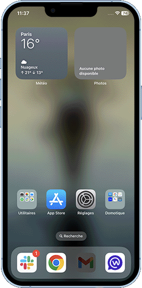 iOS - Réinstallation de l'application.gif