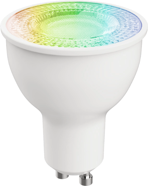Lexman - Ampoule + Bluetooth couleurs et blancs GU10 Réflecteur.png