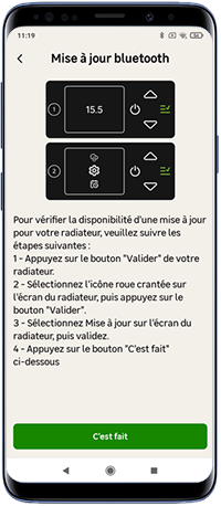 Radiateur Noirot - Appairage - 01 - Mise à jour Bluetooth.png