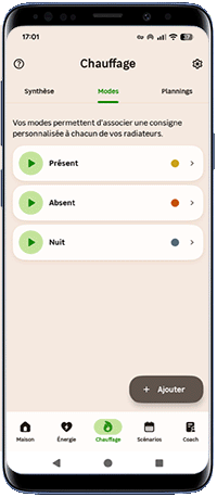 Chauffages - Création d'un planning - Horaire - Entrer dans le planning par défaut.gif