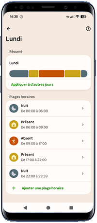 Chauffages - Création d'un planning - Horaire - Lundi - Supprimer tous les modes.gif