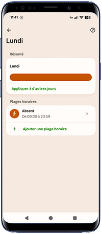 Chauffages - Création d'un planning - Horaire - Lundi - 00h00 - Mode nuit.gif