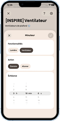 Aruba - Minuteur - iOS - Validation minuteur.gif