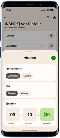 Aruba - Minuteur - Android - Valider le minuteur.gif