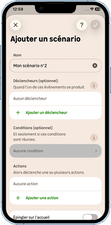 iOS - Ajouter un déclencheur (Horaire fixe).gif