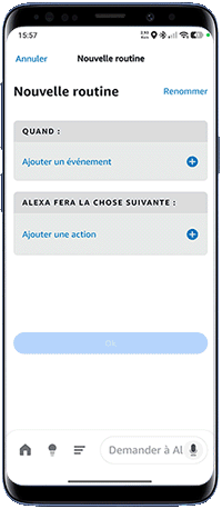 13.A - Comment fonctionne mon objet avec Alexa - Donner un nom à la routine.gif