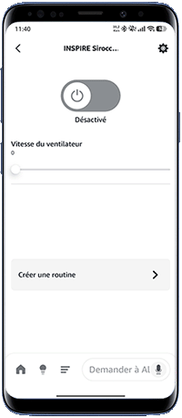 Aruba - Comment fonctionne mon objet avec Alexa - Fonction N2 objet dans Alexa (Ventilateur).gif