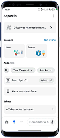 Aruba - Comment fonctionne mon objet avec Alexa - Pilotage individuelle N2 (Lumière).gif