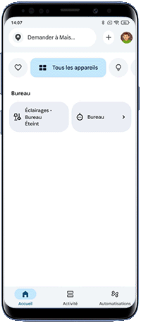 18 - Comment fonctionne mon objet avec Google Home - N1 - Groupe - Variation luminosité.gif