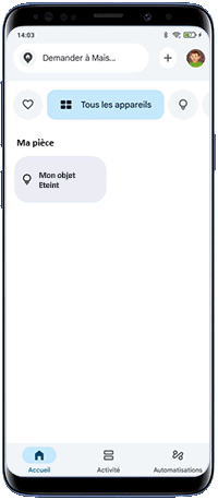 09 - Comment fonctionne mon objet avec Google Home - Action sur N1 - Lumière - On, Off.gif