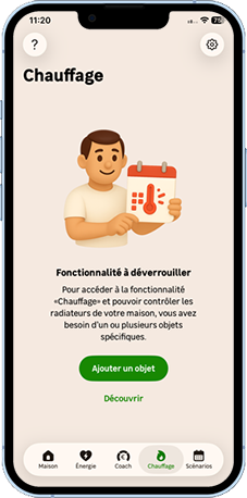01 - Comment fonctionne mon objet dans le menu Chauffage - Fonction à dévérouiller.png